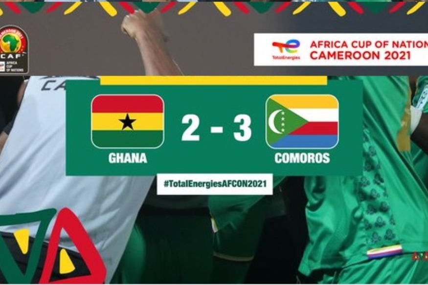 Football : Historique !!!  Les Comores gagnent devant le Ghana