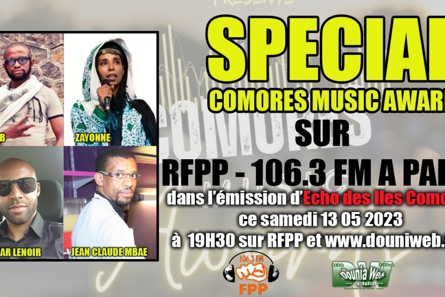 Echo des iles Comores - Spécial Comores Music Awards