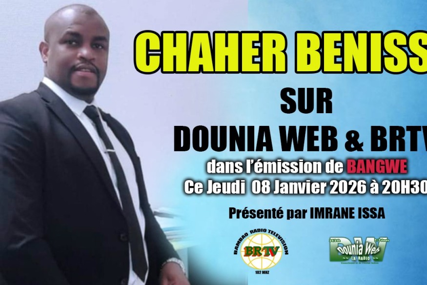 Chaher Ben Issa dans l' émission BANGWE